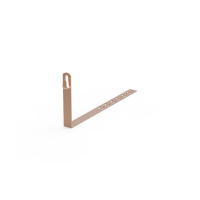 Uchwyt pod dachówkę L-330/z zaczepami, 10.2/Z CU | 91002403 Elko-Bis