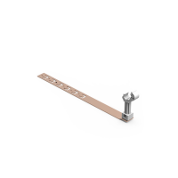 Uchwyt pod dachówkę L-415 z zaczepem z plastikiem, 10.3/Z/P CU | 91003803 Elko-Bis