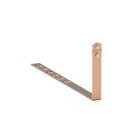 Uchwyt pod dachówkę L-415 z zaczepem/skręcany, 10.3/Z/S CU | 91003103 Elko-Bis