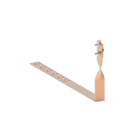 Uchwyt pod dachówkę L-450 skręcony/zaczep/skręcany, 11.4/Z/S CU | 91103203 Elko-Bis