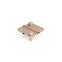 Złącze krzyżowe 2-otworowe 57x57 do łączenia drutu odgromowego, 2.1 CU | 90200103 Elko-Bis