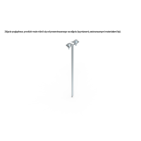 Uchwyt dystansowy wbijany L-250, 24.2 NI | 92400205 Elko-Bis