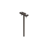 Uchwyt dystansowy L-160, 24.1 LA 9005 | 92400115 Elko-Bis