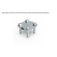 Złącze uniwersalne odgałęźne na pręt Fi 16/Fi 8, 14.5.1 OC | 91401501 Elko-Bis