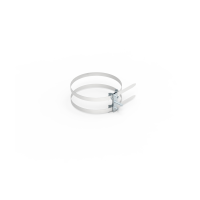 Obejma uniwersalna podwójna ro rurociągu M16 0-150mm, 67.1/M16 NI | 96701105 Elko-Bis