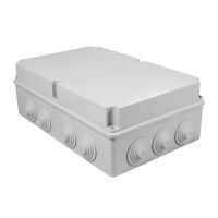 Puszka hermetyczna PH-6A.3 P n/t 400x262x140mm, płytą PMT-6,IP65,ABS,z elast. dławikami PE, szara | 28.631 Elektro-Plast Opatówek