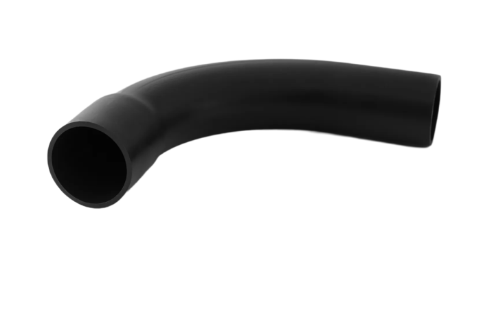 Kolanko jednokielichowe do rur przyłączeniowych sztywnych UV- ZRPS-UV-1- KIEL 32 czarne | 10780 TT Plast