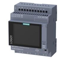LOGO! 24CE Moduł logiczny, zasilacz wyświetlacza / I/O: 24 V/24 V/24 V trans., 8 DI (4 AI)/4 DO | 6ED1052-1CC08-0BA3 Siemens