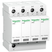 Ogranicznik przepięć iPRD20-T2-4 4-biegunowy Typ2 20 kA | A9L20400 Schneider Electric