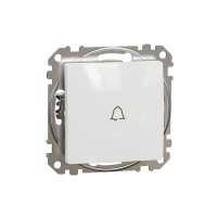 Przycisk "dzwonek", biały Sedna Design | SDD111131 Schneider Electric