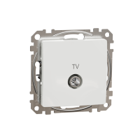 Gniazdo TV przelotowe (10dB), białe | SDD111478 Schneider Electric