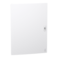 Drzwi do obudowy PrismaSeT XS DPSXS-4-24-B, drzwi białe, 4 rzędy, 24 moduły w rzędzie | LVSXDP424 Schneider Electric