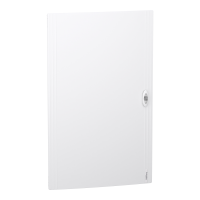 Drzwi do obudowy PrismaSeT XS DPSXS-5-24-B, drzwi białe, 5 rzędów, 24 moduły w rzędzie | LVSXDP524 Schneider Electric