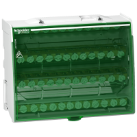 Blok zaciskowy 125A 4P 4x(1x9+7x7,5+4x6,5)mm, Pragma | LGY412548 Schneider Electric