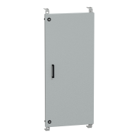 Drzwi wewnętrzne do PLA 1000X500 mm , Thalassa | NSYPAPLA105G Schneider Electric