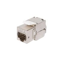 Moduł RJ45 keystone kat. 6 STP (beznarzędziowy) | CCAS-K6-STP securityNET