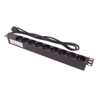 Listwa zasilająca 19" 9x230V | LZ1U9GBW securityNET