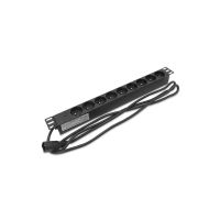 Listwa zasilająca 19'' 9x230V C14 bez wyłącznika | LZ1U9GBW-KC14 C C Partners