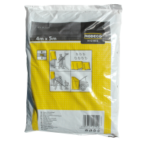 Folia budowlana Home Tools MN-05-630 4 x 5 m gruba 18 µm (20 m2) - 1 szt. | MN-05-630 Rawlplug