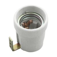 Oprawka ceramiczna żarówki z uchwytem HLDR-E27-F | 2161 Kanlux
