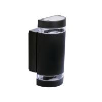 Oprawa elewacyjna ZEW EL-235U-B GU10 IP44 2 x max 35W kolor czarny | 22441 Kanlux