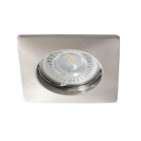 Oczko sufitowe NESTA DSL-C/M kwadratowy stop aluminium kolor chrom mat 1XGx5,3/GU10 | 26748 Kanlux