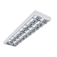 Oprawa rastrowa do T8 LED NOTUS 4LED 236 NT prostokątny 2 x max 36W kolor biały 7 lat Gwar. | 22672 Kanlux