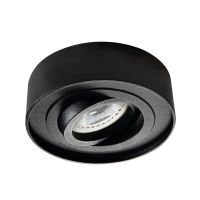 Oczko sufitowe MINI BORD DLP-50-B okrągły stop aluminium stal kolor czarny 1XGx5,3/GU10 | 28783 Kanlux