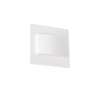 Oprawa przyschodowa ERINUS LED LL W-NW 12DC 1.5W 4000K 30lm kwadratowy kolor biały | 33325 Kanlux