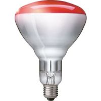 Lampa podczerwieni IR BR125 IR 150W E27 230-250V Red 1CT/10 | 923211843801 Philips