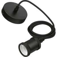 Oprawa zwieszana CORD/modern/E27/black 1CT EU RF | 929001977901 Philips