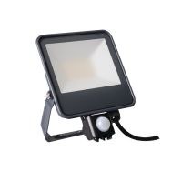 Naświetlacz LED z czujnikiem ruchu IQ-LED FL-30W 3450lm 4000K NW IP65 PIR czarny 5 lat Gwarancji | 33887 Kanlux