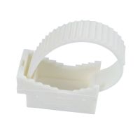 Uchwyt paskowy - UP 50, biały (opak 10szt) | 12.3 Elektro-Plast Opatówek