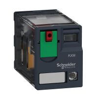 Przekaźnik wtykowy miniaturowy Zelio RXM 4 styki przełaczne 230VAC dioda LED | RXM4AB2P7 Schneider Electric