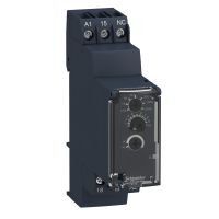 Przekaźnik czasowy wielofunkcyjny zakres 0,05s-300h, 24-240V AC/DC, 1 styk C/O | RE22R1MKMR Schneider Electric