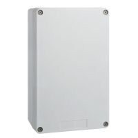 Pusta kaseta sterująca bez otworów szara 151x241 mm plastikowa Harmony XAP | XAPA3100 Schneider Electric