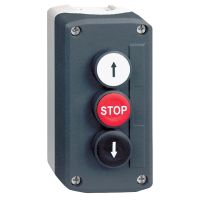 Stacja sterująca ciemnoszara z przyciskiem Fi-22mm Harmony XALD | XALD326 Schneider Electric