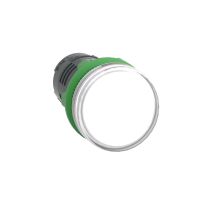 Wskaźnik monolityczny świetlny biały LED 230-240 V AC plastikowy Harmony XB5 | XB5EVM1 Schneider Electric