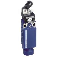 Łącznik krańcowy OsiSense XC dźwignia z rolką termoplastyczną 1NC+1NO | XCPR2121G13 Telemecanique Sensors
