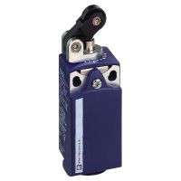 Wyłącznik krańcowy XCKP trzpień z rolką termoplastycną z ramieniem poziomy 1NC 1NO migowe 1/2NPT | XCKP2121N12 Telemecanique Sensors