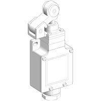 Wyłącznik krańcowy 2P NZ+NO NWYŁ.ROLKA PL.1KIER. | XCKL521 Telemecanique Sensors