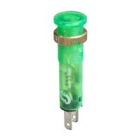 Lampka sygnalizacyjna Fi-8mm zielona LED z pokrywą 24V Harmony XVL | XVLA233 Schneider Electric