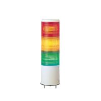 Kolumna świetlna bez buczyka Fi-40 3 elementy światło ciągłe/migające LED 24V XVA | XVC4B3K Schneider Electric