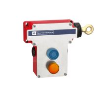 Wyłącznik bezpieczeństwa cięgna XY2CE prawa strona 2NC 2NO Wskaźnik świetlny przyciski osłonięte | XY2CE1A296 Telemecanique Sensors