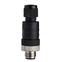 Złącze M12 męskie proste 3PIN METAL | XZCC20MDM30B Telemecanique Sensors