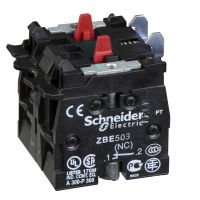 Blok styków podwójny Fi-22mm 2NO, Harmony XB4 | ZBE503 Schneider Electric