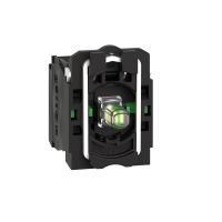 Zestaw świetlny biały z korpusem/kołnierzem mocującym zintegrowany. LED 230-240V 2NO | ZB5AW0M13 Schneider Electric