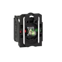 Korpus przycisku biały LED 24V 1NO+1NC Harmony XB5 | ZB5AW0B15 Schneider Electric