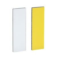 Etykieta 8x27mm do ramki 30x40mm biała/żółta, Harmony XB4 | ZBY0102 Schneider Electric
