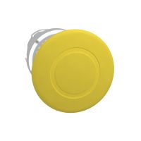 Napęd przycisku grzybkowego Fi-40mm żółty push-pull okrągły metalowy Harmony XB4 | ZB4BT5 Schneider Electric